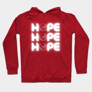 SheHopes HOPE HOPE HOPE with Logo Hoodie